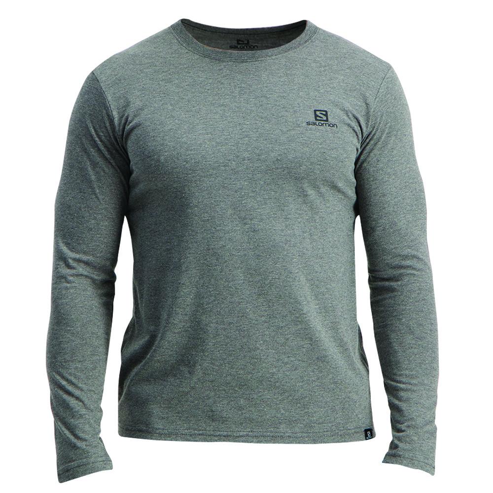 Salomon MINIMAL LS M Tops Hombre - Oscuro - Colombia (69310-FNYG)